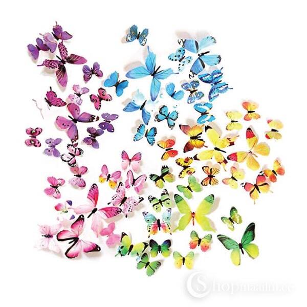 3D бабочки