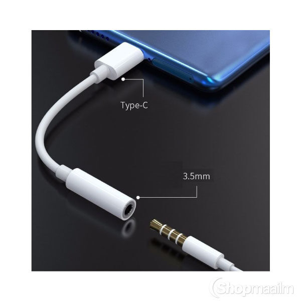 Adapter USB Type-C – AUX 3.5 mm 