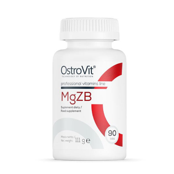 MgZB OstroVit 90 tab (Magneesium, tsink ja vitamiin B6)