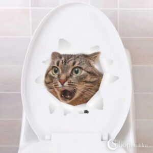Kleebis 3D cat sticker 4