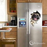 Kleebis 3D dog sticker