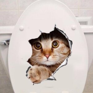 Kleebis 3D cat sticker 3