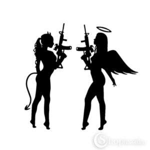 Autokleeps Angel & Devil gun