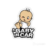 Autokleeps Baby in car funny
