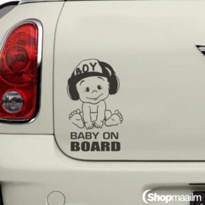Autokleeps Baby on board 5
