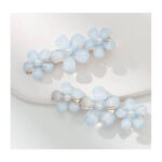 Juukseklambrid Barrette 2 pcs blue flowers