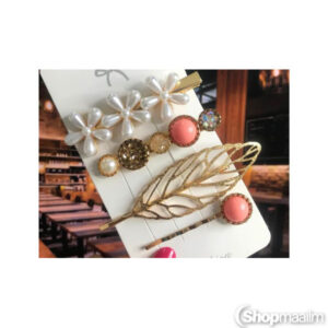 Juukseklambrite komplekt Barrette 4 pcs flowers
