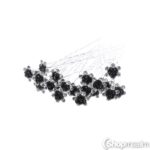 Juuksenõel Black rose hair pin
