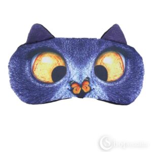 Unemask Blue cat eye mask