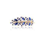 Juukseklamber Blue leaf barrette 2