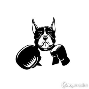 Autokleeps Boxer car sticker