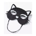 Karnevalimask Cat mask black