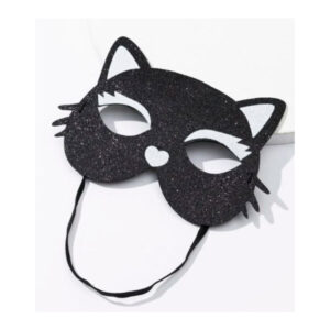 Karnevalimask Cat mask black