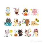 Dekoratiivkleebis Cat stickers