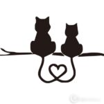 Kleeps Cats car sticker 2