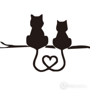 Kleeps Cats car sticker 2