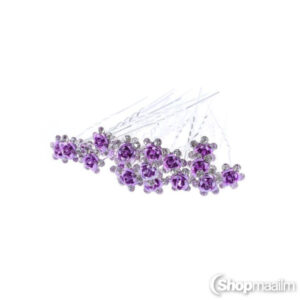 Juuksenõel Crystal rose hair pin violet