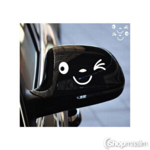 Autokleeps Cute smile silver
