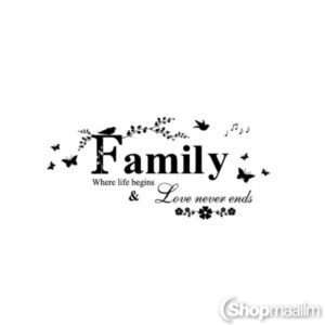 Dekoratiivkleebis Family sticker