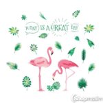 Dekoratiivkleebis Flamingo sticker 3
