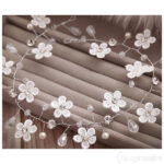 Juukseklamber Flower branch 12