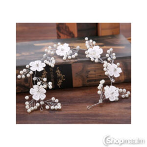 Juukseklamber Flower branch 4