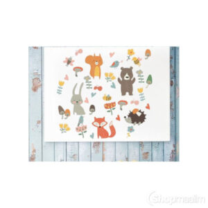 Dekoratiivkleebis Forest animals 4
