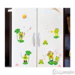 Dekoratiivkleebis Frogs sticker