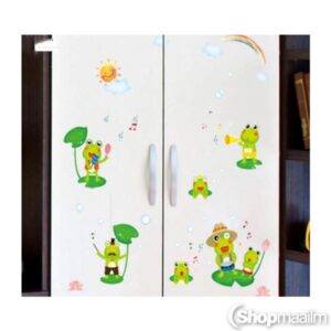 Dekoratiivkleebis Frogs sticker
