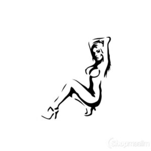 Autokleeps Girl sticker