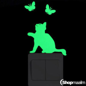 Lüliti ümbrise dekoratiivkleebis Glow cat sticker 4
