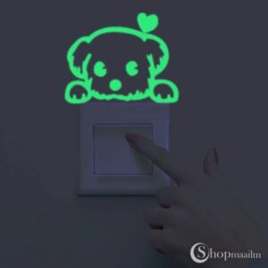 Lüliti ümbrise dekoratiivkleebis Glow dog sticker 2
