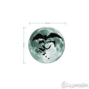 Dekoratiivkleebis Glow moon bats