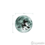 Dekoratiivkleebis Glow moon witch