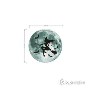 Dekoratiivkleebis Glow moon witch