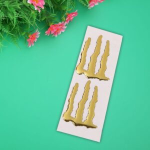 Autokleeps Gold monster sticker