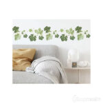 Dekoratiivkleebis Green leaves sticker