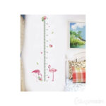 Dekoratiivkleebis Growth sticker flamingo