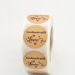 Kleepsud Handmade with love label 3