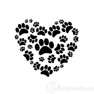 Autokleeps Heart sticker