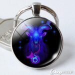 Tähemärgiga võtmehoidja Kaljukits keychain