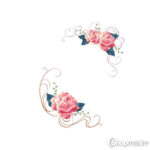 Dekoratiivkleebis Little flower sticker 3