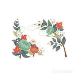 Dekoratiivkleebis Little flower sticker 8