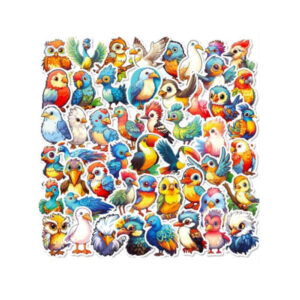 Segatud kleepsud Mixed stickers birds