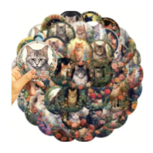 Segatud kleepsud Mixed stickers cute cats