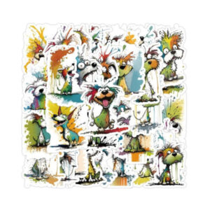 Segatud kleepsud Mixed stickers dogs