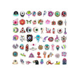 Segatud kleepsud Mixed stickers eyeball