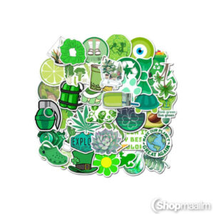 Segatud kleepsud Mixed stickers green