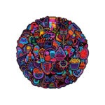 Segatud kleepsud Mixed stickers neon 3
