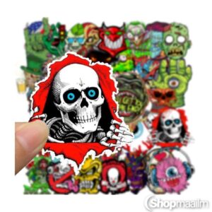 Segatud kleepsud Mixed stickers skeleton